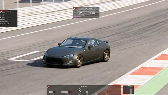 Self-Driving Race Car with Path Optimization